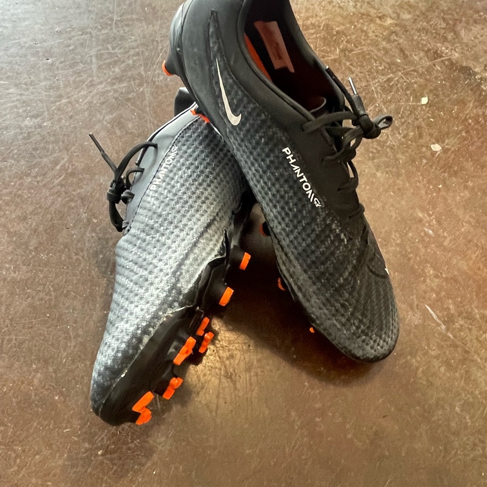 Nike Phantom GT2 Black and Orange Soccer Cleats